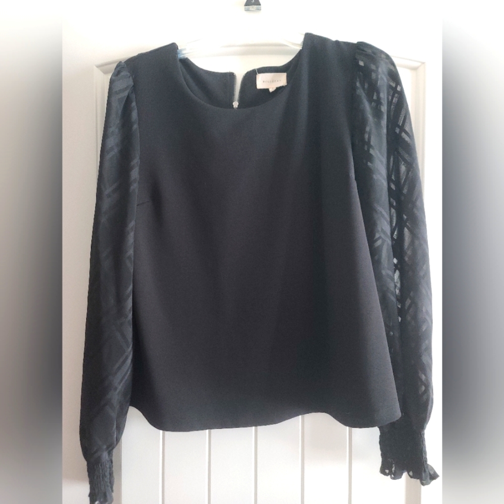 Versona Black long sleeve shirt